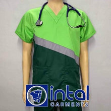 Scrub Suit High Quality Medical Doctor Nurse Scrubsuit Set B Cargo 6 Pocket Pants Unisex Scrubs 15A