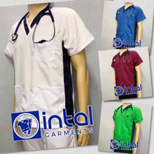 Scrub Suit High Quality Medical Doctor Nurse Scrubsuit Set B Cargo Jogger 6 Pocket Pants Unisex Scrubs 17