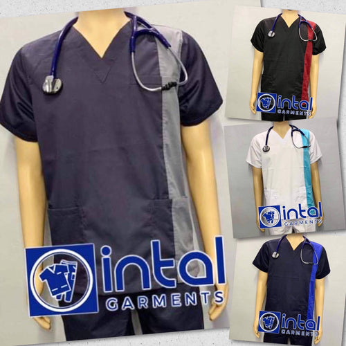 INTAL SCRUBSUIT SS 019A CARGO JOGGER 6 Pocket Medical Doctor Nurse Unisex Premium Quality Scrubs