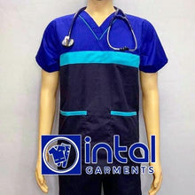 Scrub Suit High Quality Medical Doctor Nurse Scrubsuit Set A Regular or Cargo 4 Pocket Pants Unisex Scrubs 03B